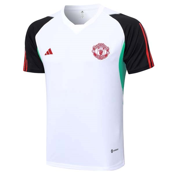 Camiseta Entrenamiento Manchester United 2023-24 Blanco